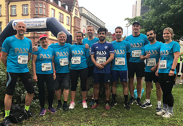 PASS Social Life: Laufteam bei CityLauf Aschaffenburg